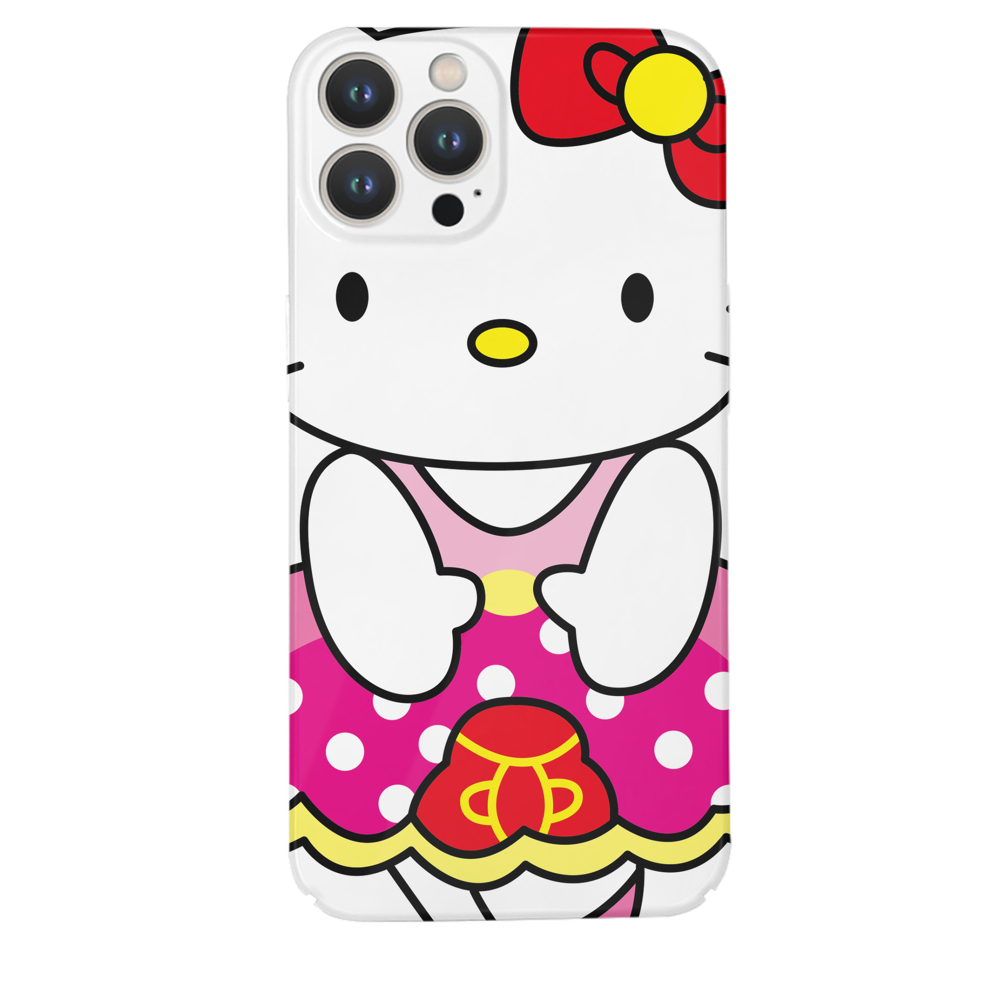 （画像用） Hello Kitty ハローキティ 【iPhone 14シリーズ対応】ハードケース